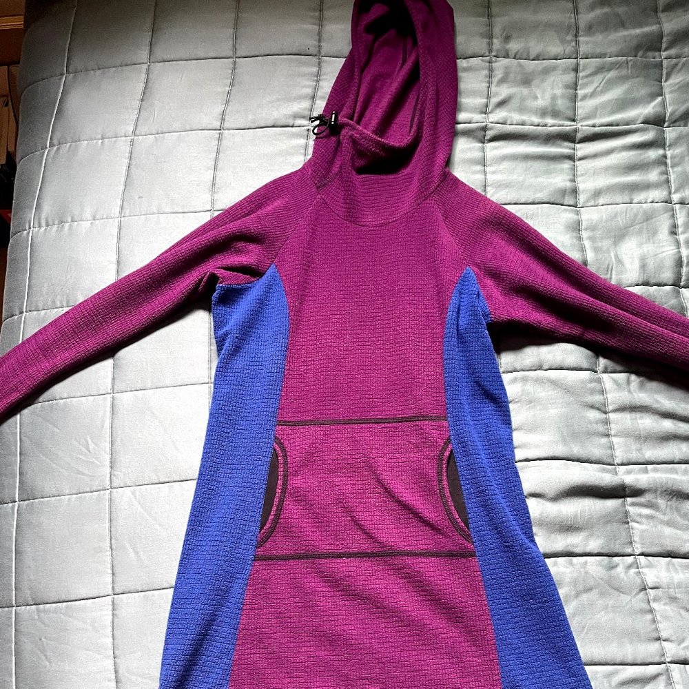 Melanzana Micro Grid Dress, Size Women's Small